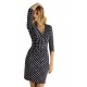 DRESS LISA DOT POLY